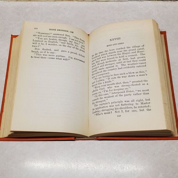 Hans Brinker or The Silver Skates by Mary Mapes Dodge Hardcover - Picture 7 of 8